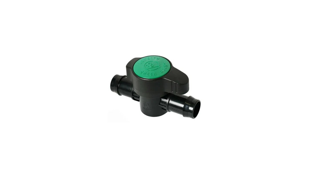 Two Little Fishes Ball Valve w/ 1/2 inch Hose Barbs